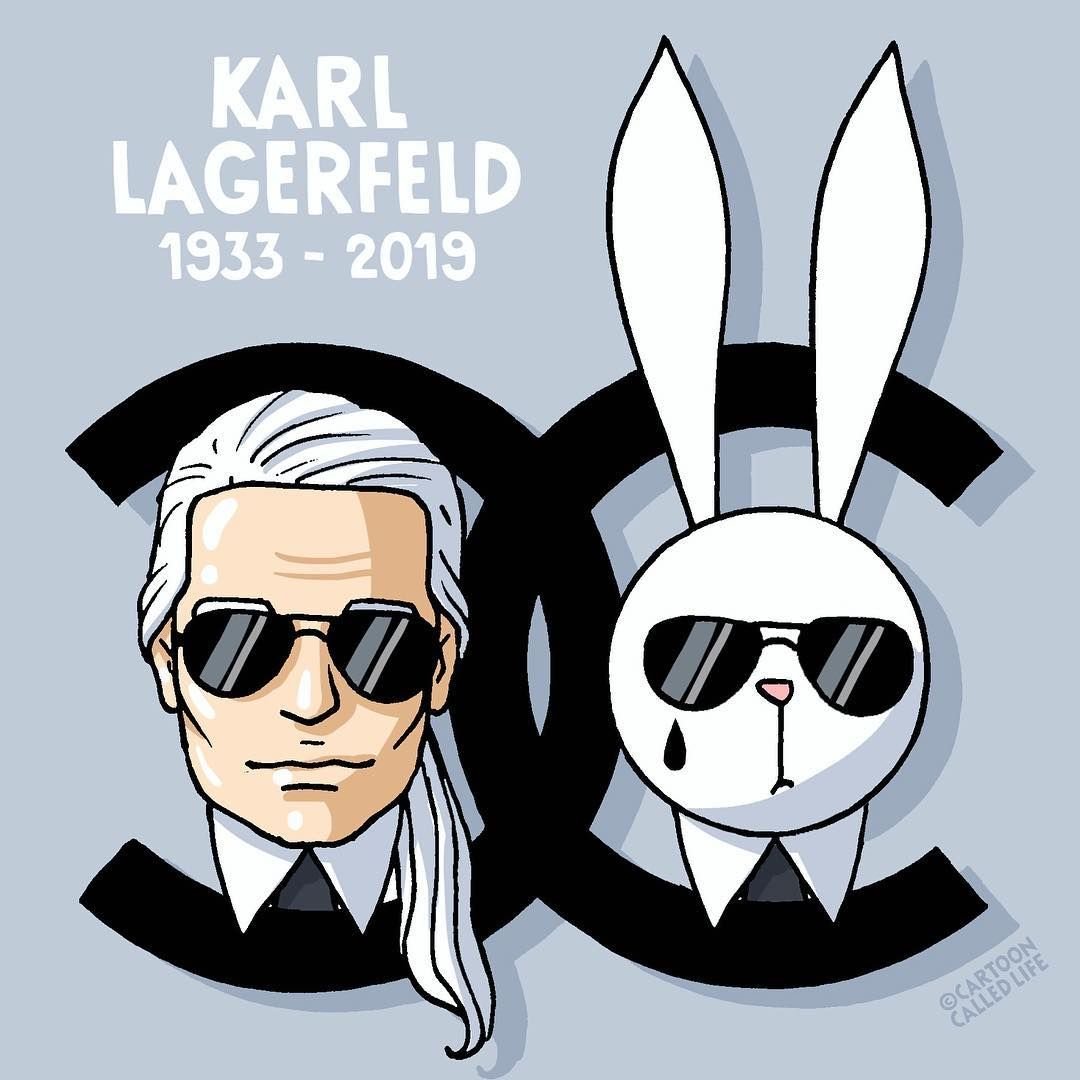 Карл Лагерфельд эмблема