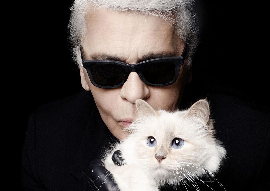 Карл Лагерфельд и Шупетт