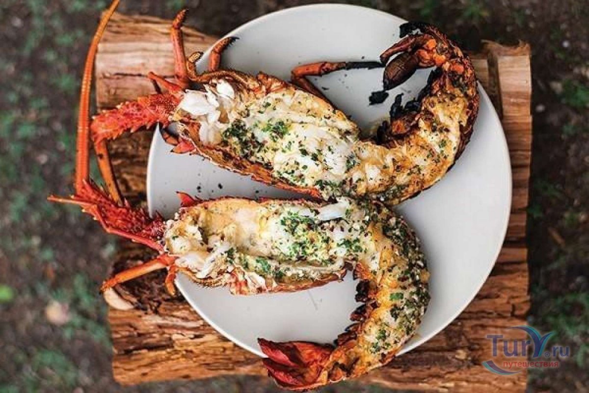 Жареный лобстер