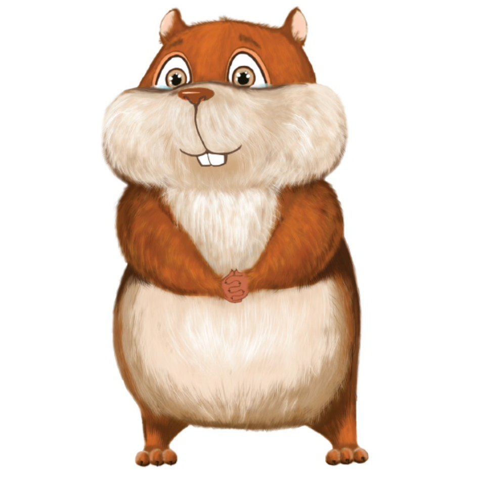 Хомяк мультяшный
