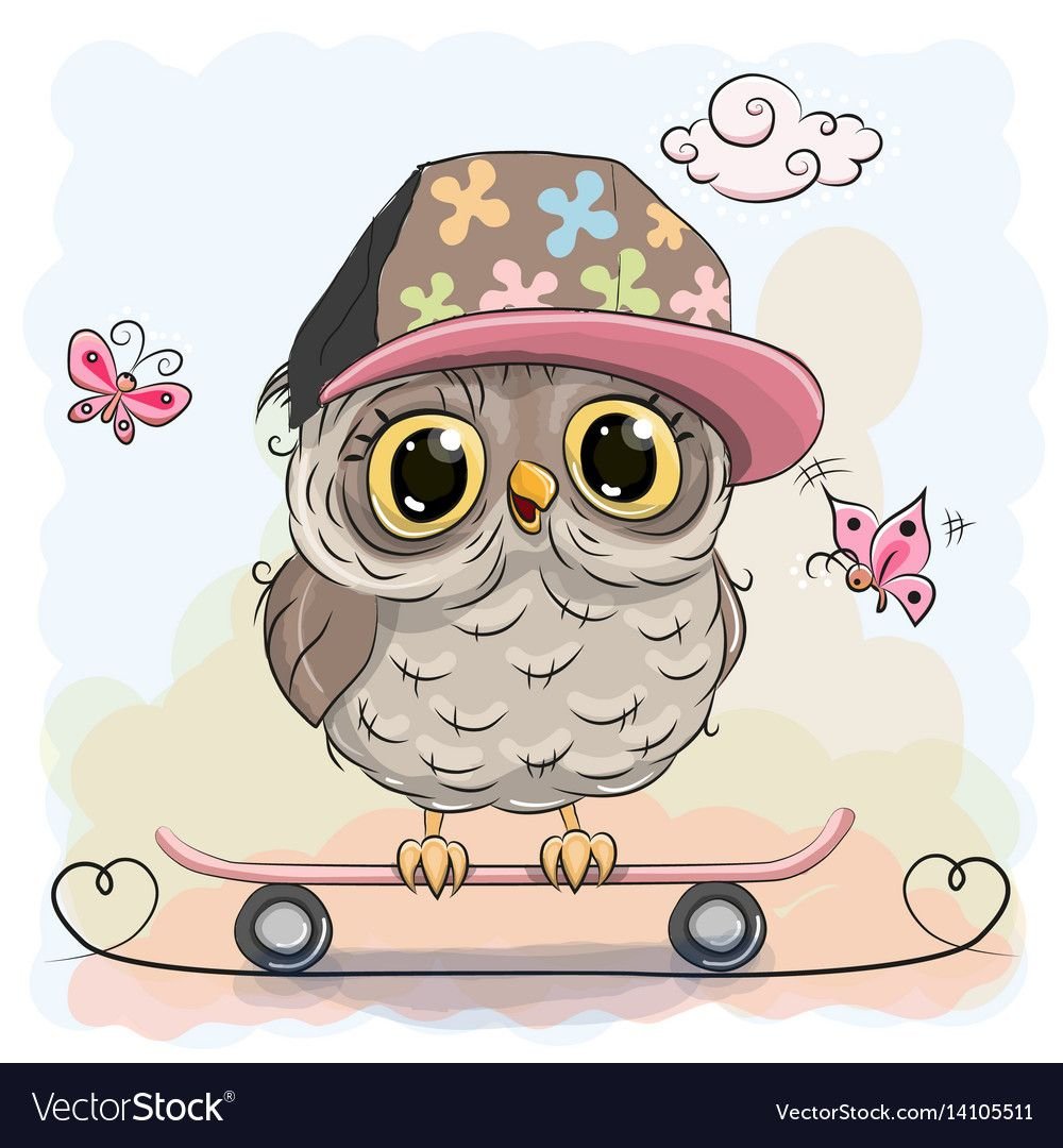 Совята мультяшные