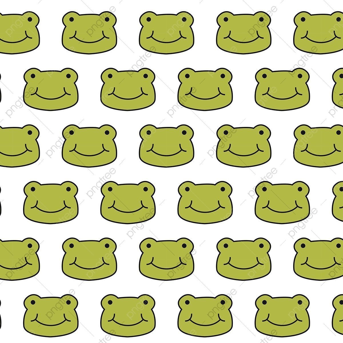 Фон с лягушками