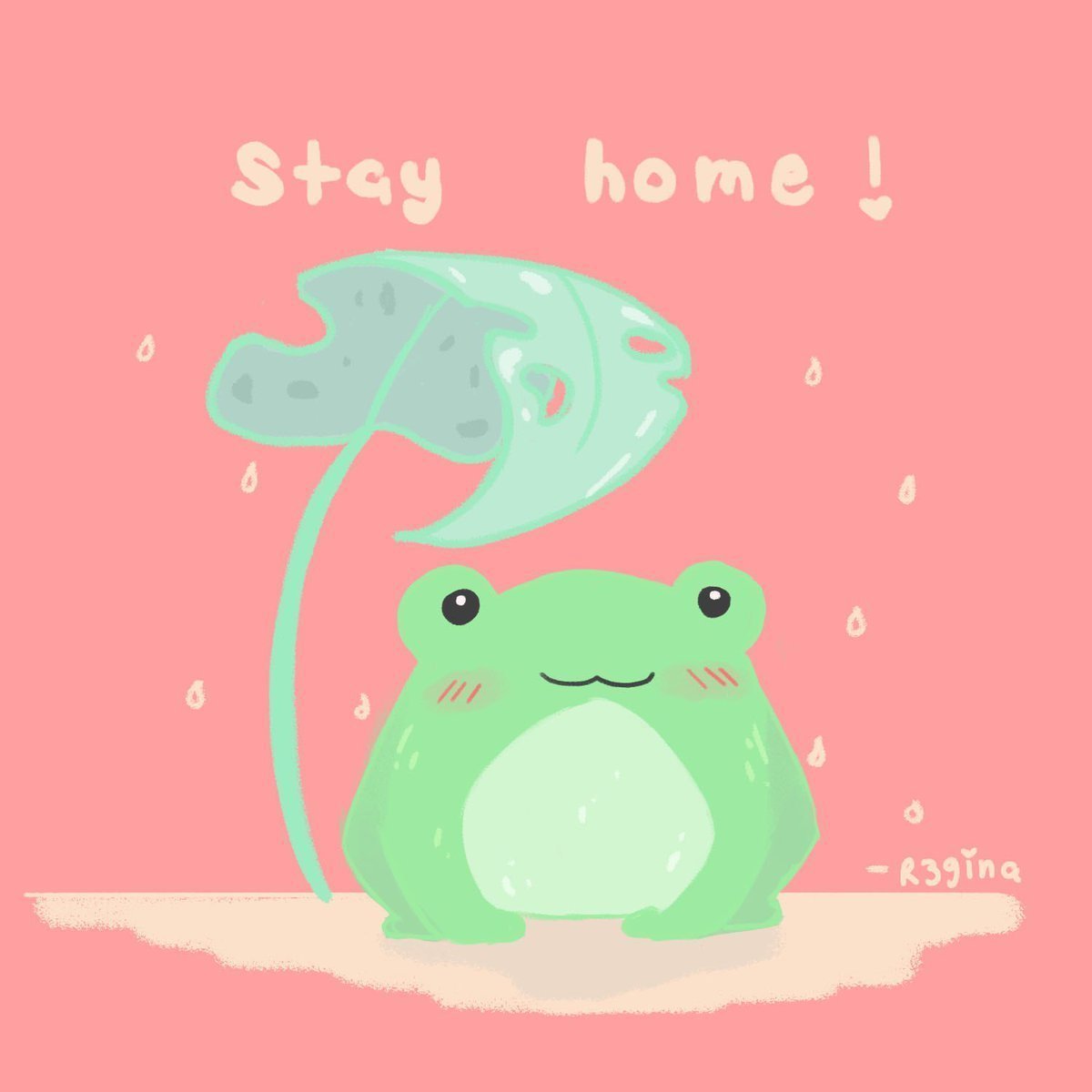 Кавайные лягушки обои