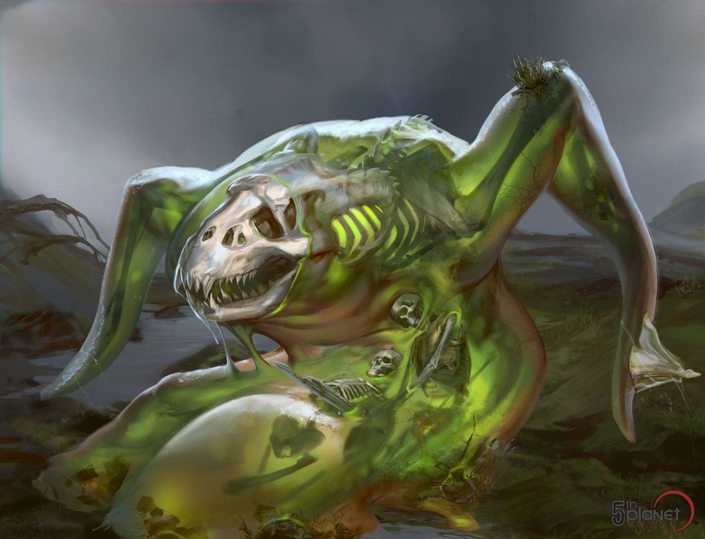 Монстр слизь Пожиратель