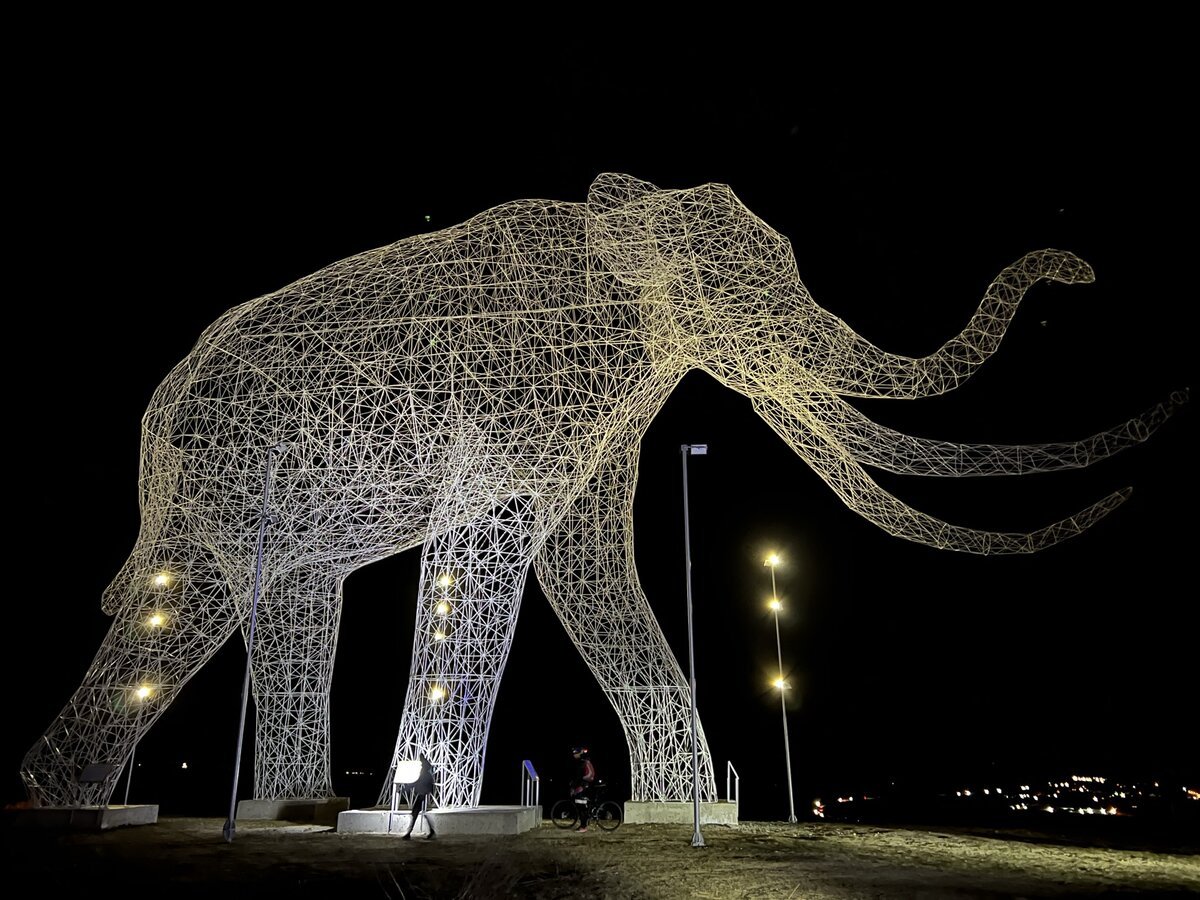 Статуя слона в Ставрополе