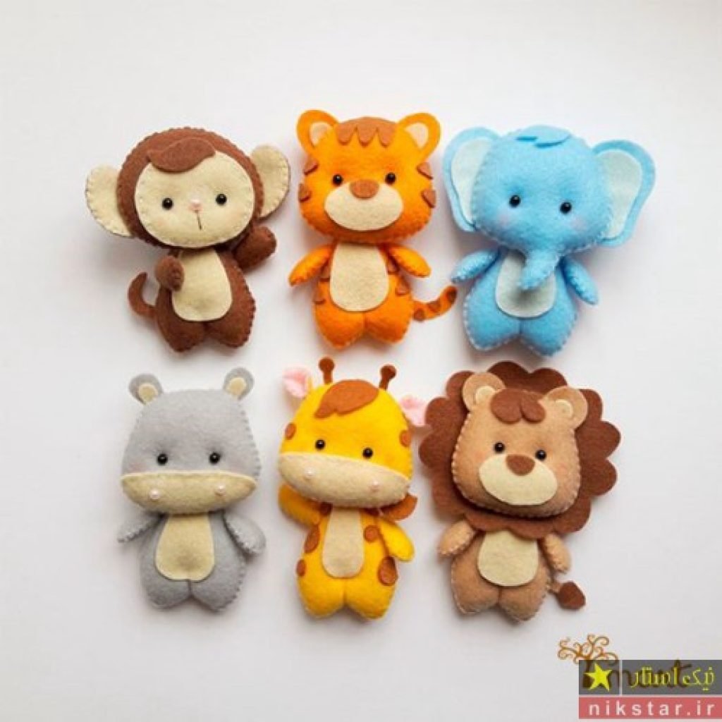 Тигрята из фетра на новый год