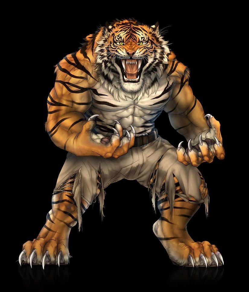Страшный тигр