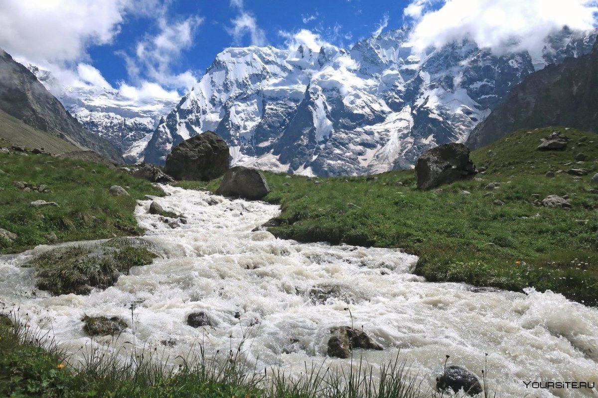 Кабардино-Балкария Безенгийское ущелье