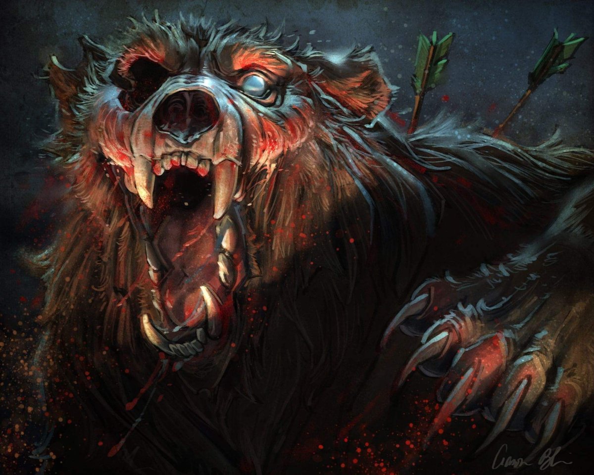 Злые медведи фэнтези