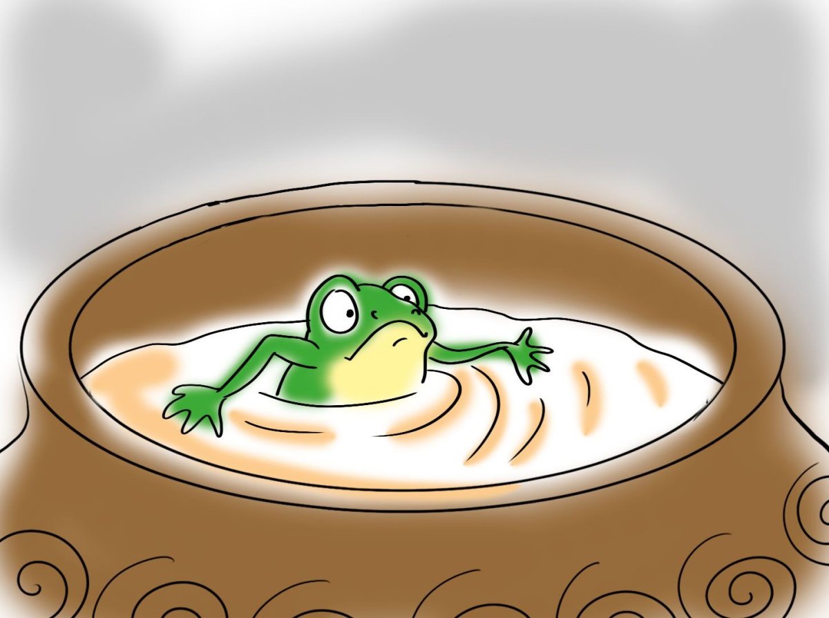 Две лягушки Пантелеев рисунок