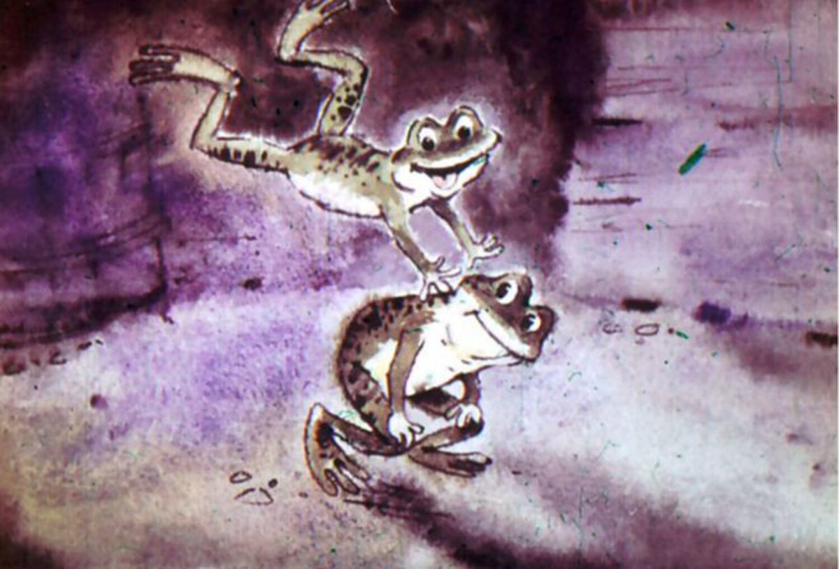 Рассказ 2 лягушки Пантелеева