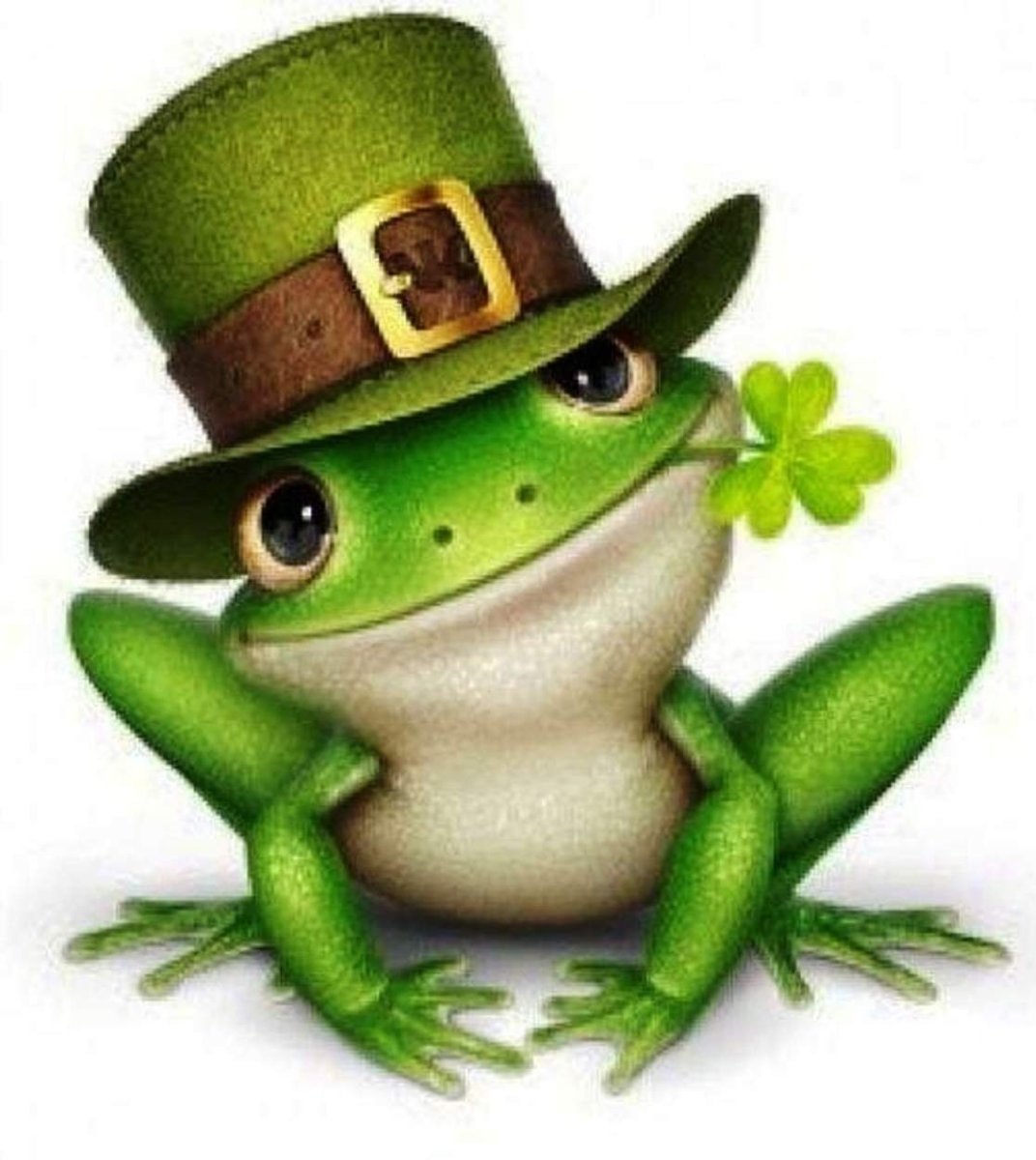 Лягушка в шляпке