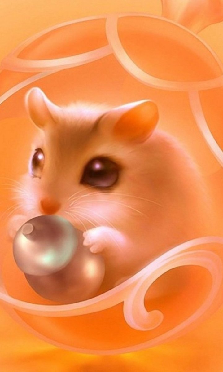 Хомяк рисунок