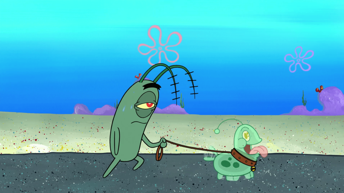 Планктон Спанч Боб мультфильм