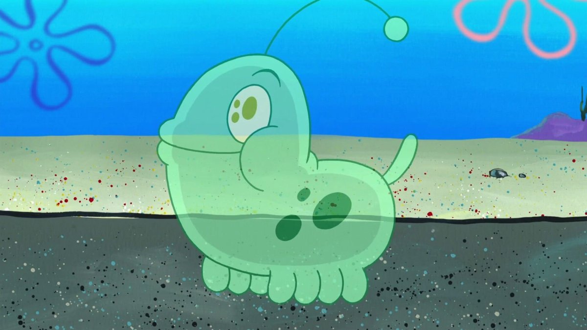 Амёба ЦАП из губки Боба