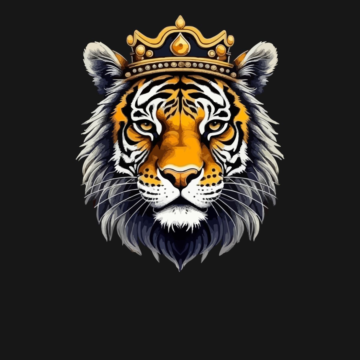 Тигр векторный