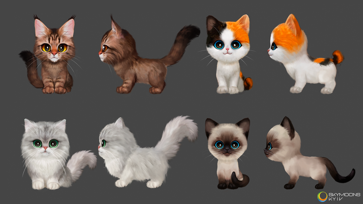 Котенок рисунок