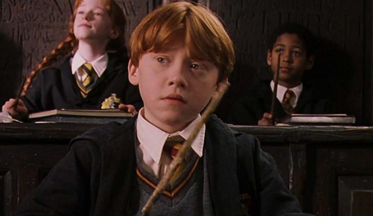 Гарри Поттер и философский камень Рон Уизли