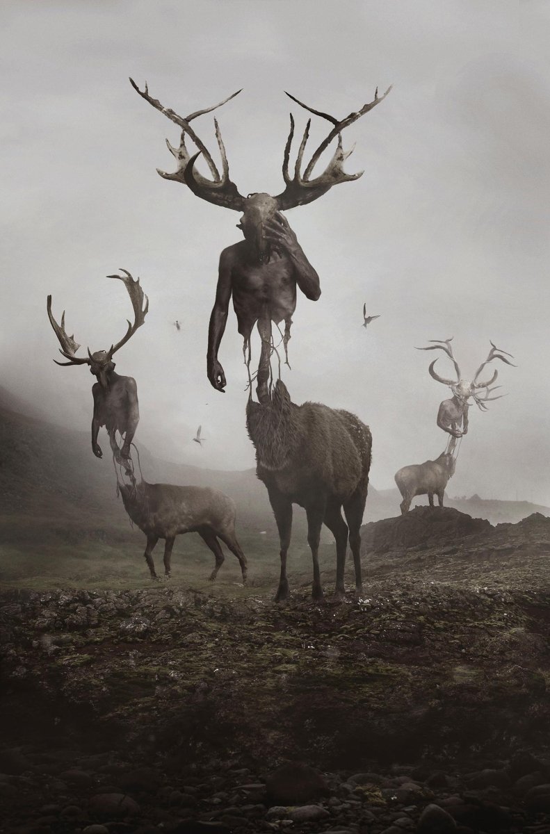 Страшный олень