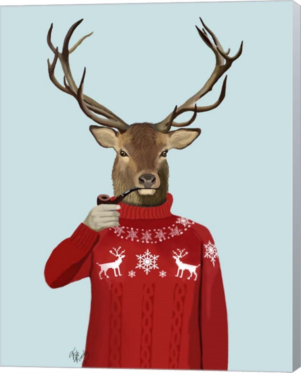 Смешной олень