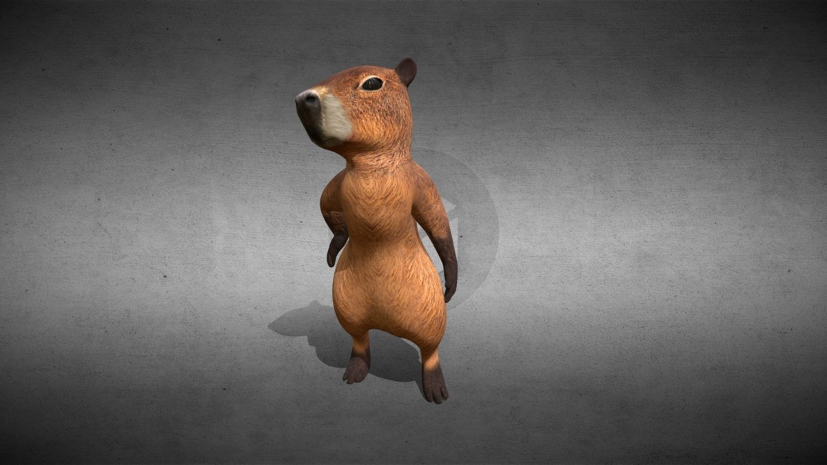 Капибара на рабочий стол