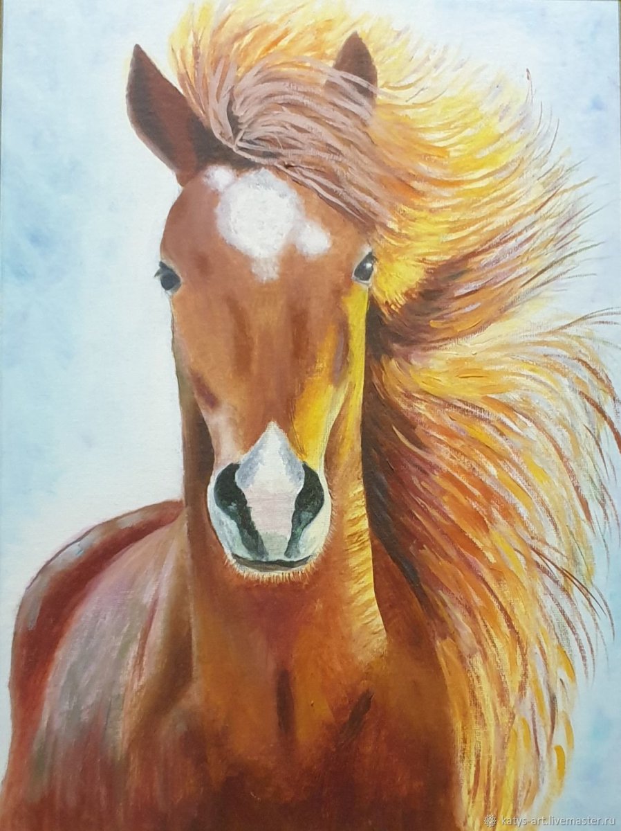 Картина лошади