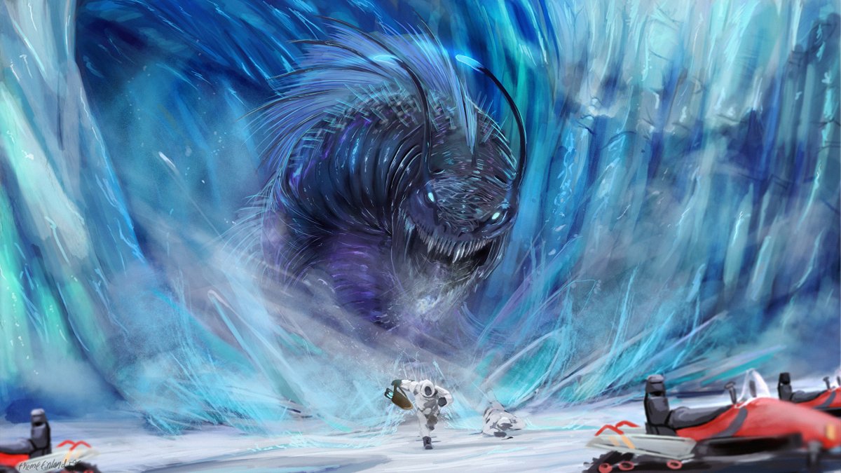 Ледяные существа фэнтези