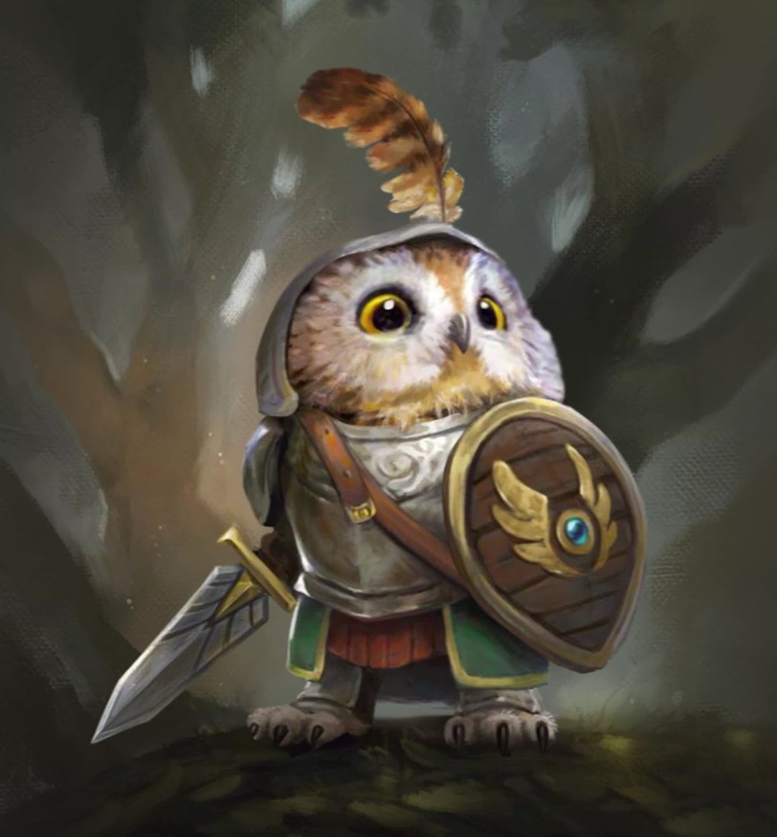 ДНД Сова рыцарь