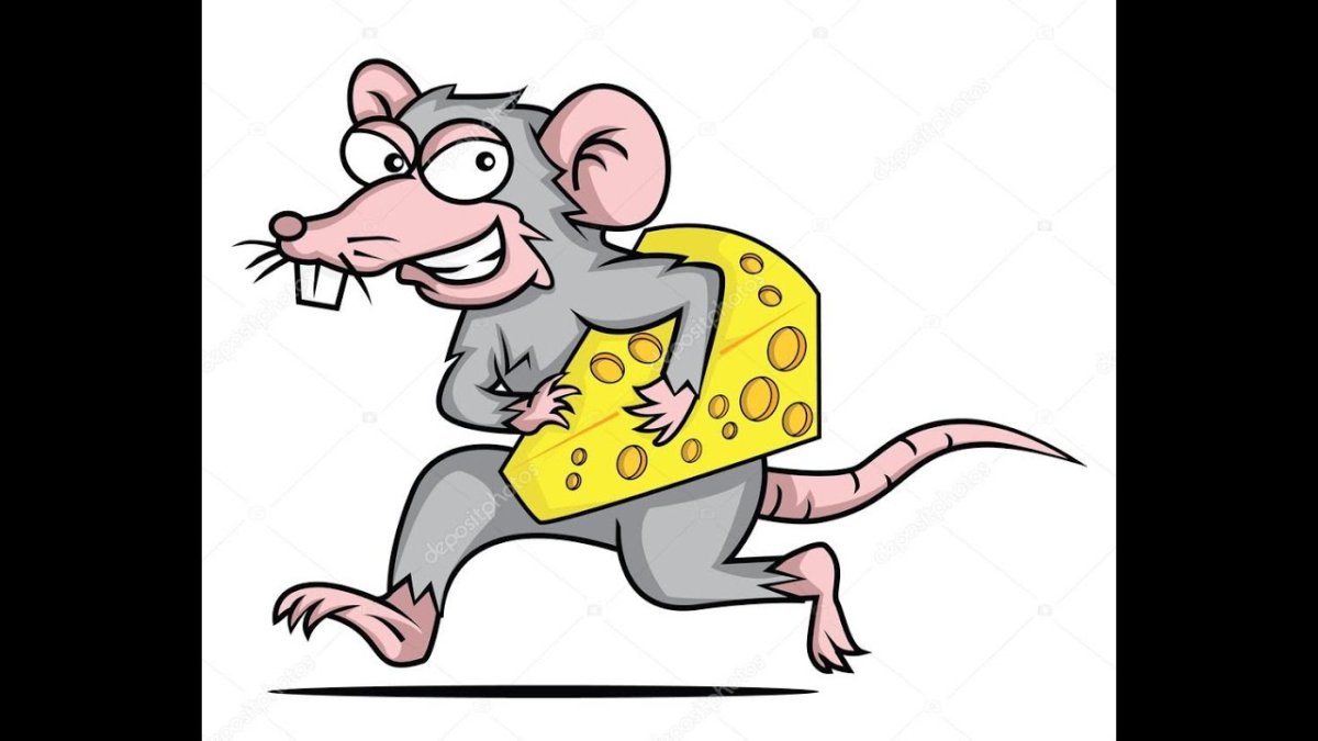 Крыса карикатура