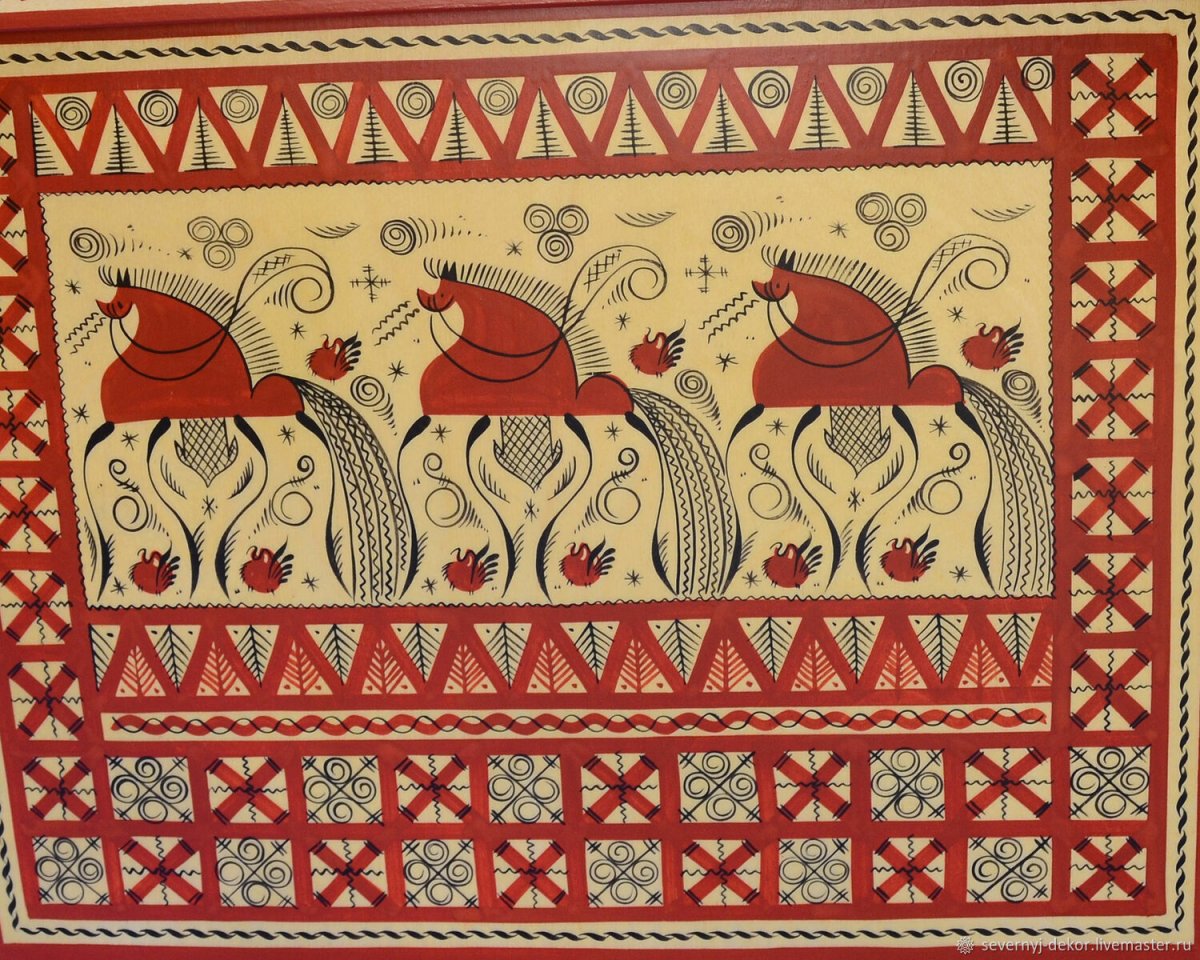 Мезенские узоры