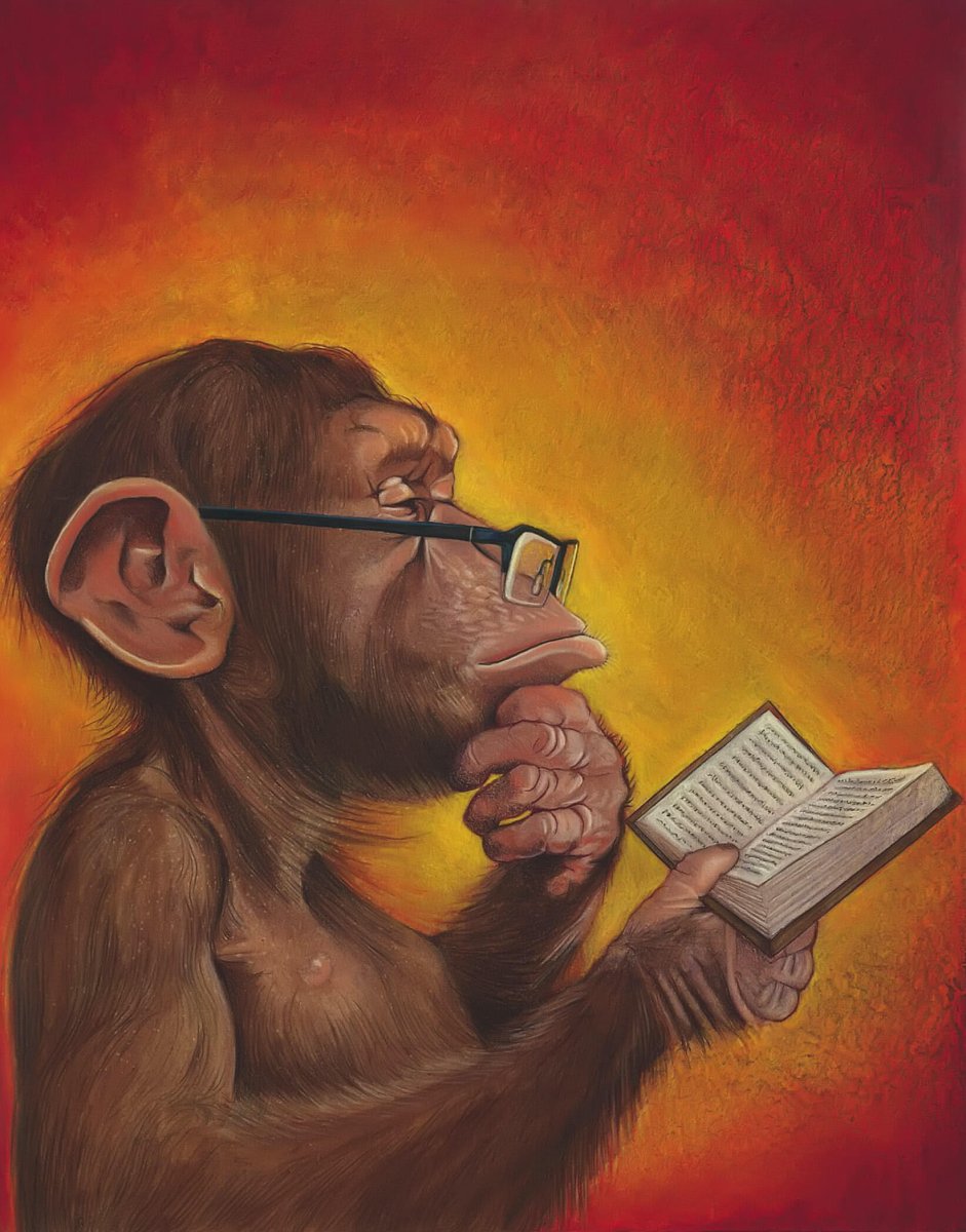 Обезьяна ученый