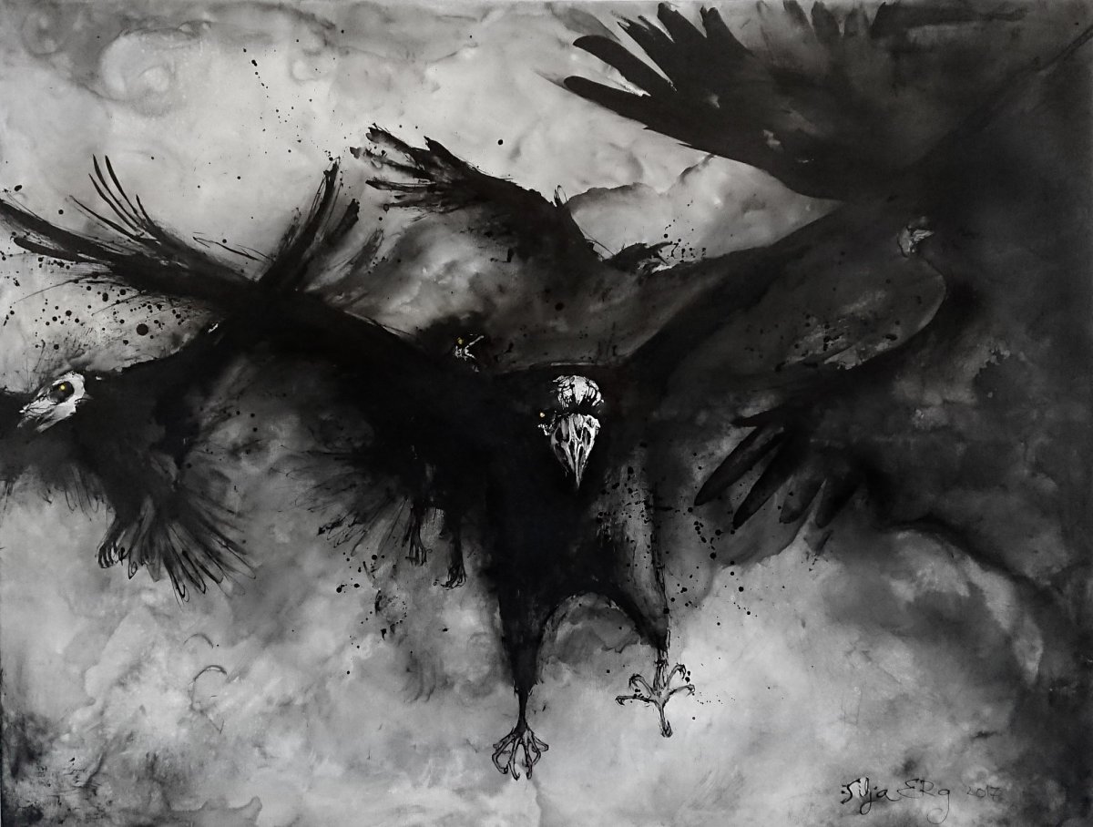 Оден Скотт "стая Воронов"