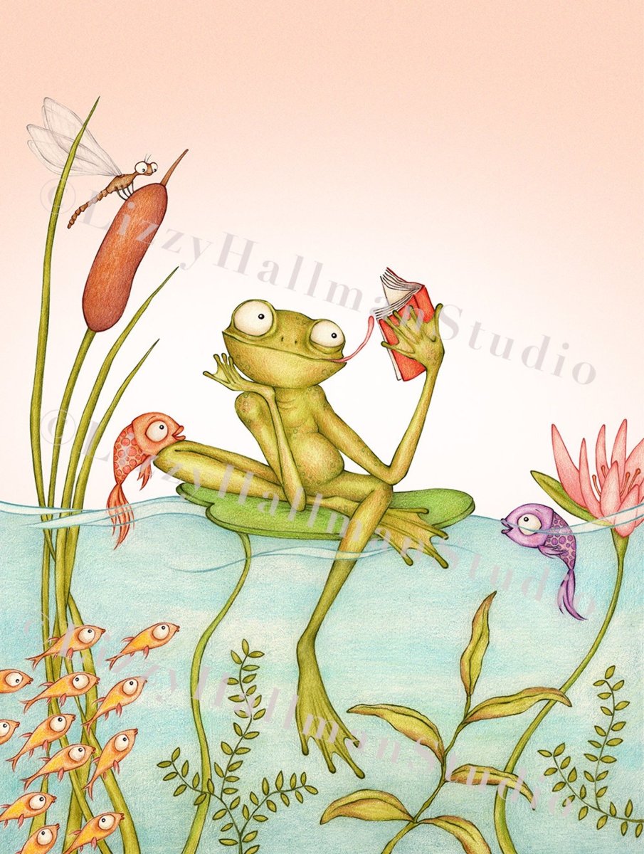 Лягушка путешественница иллюстрации