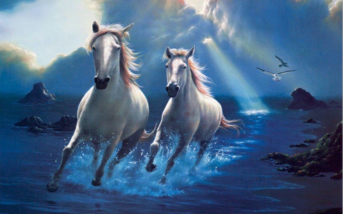 Джим Варрен художник Единорог