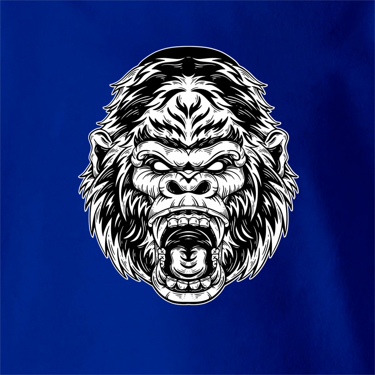 Angry Lion Front illustration