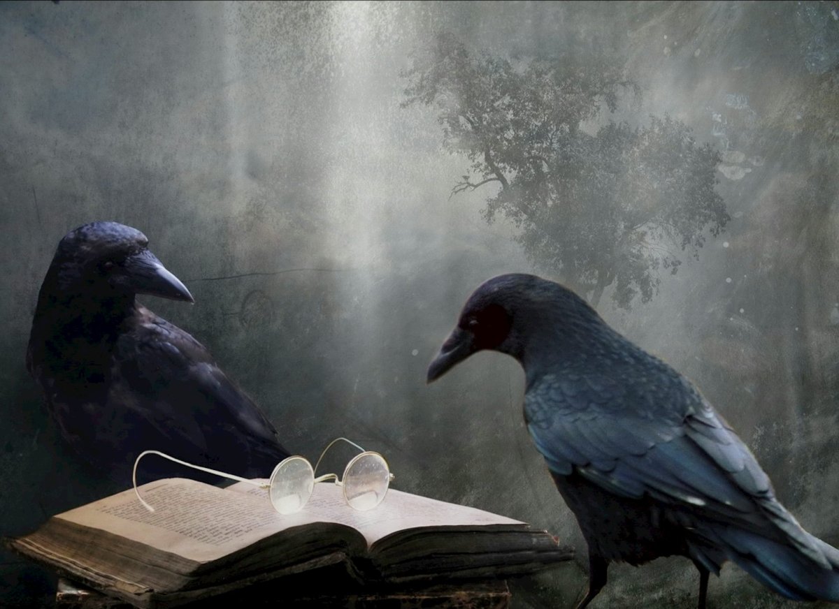 Мистический ворон
