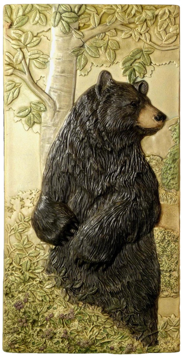 Панно медведь
