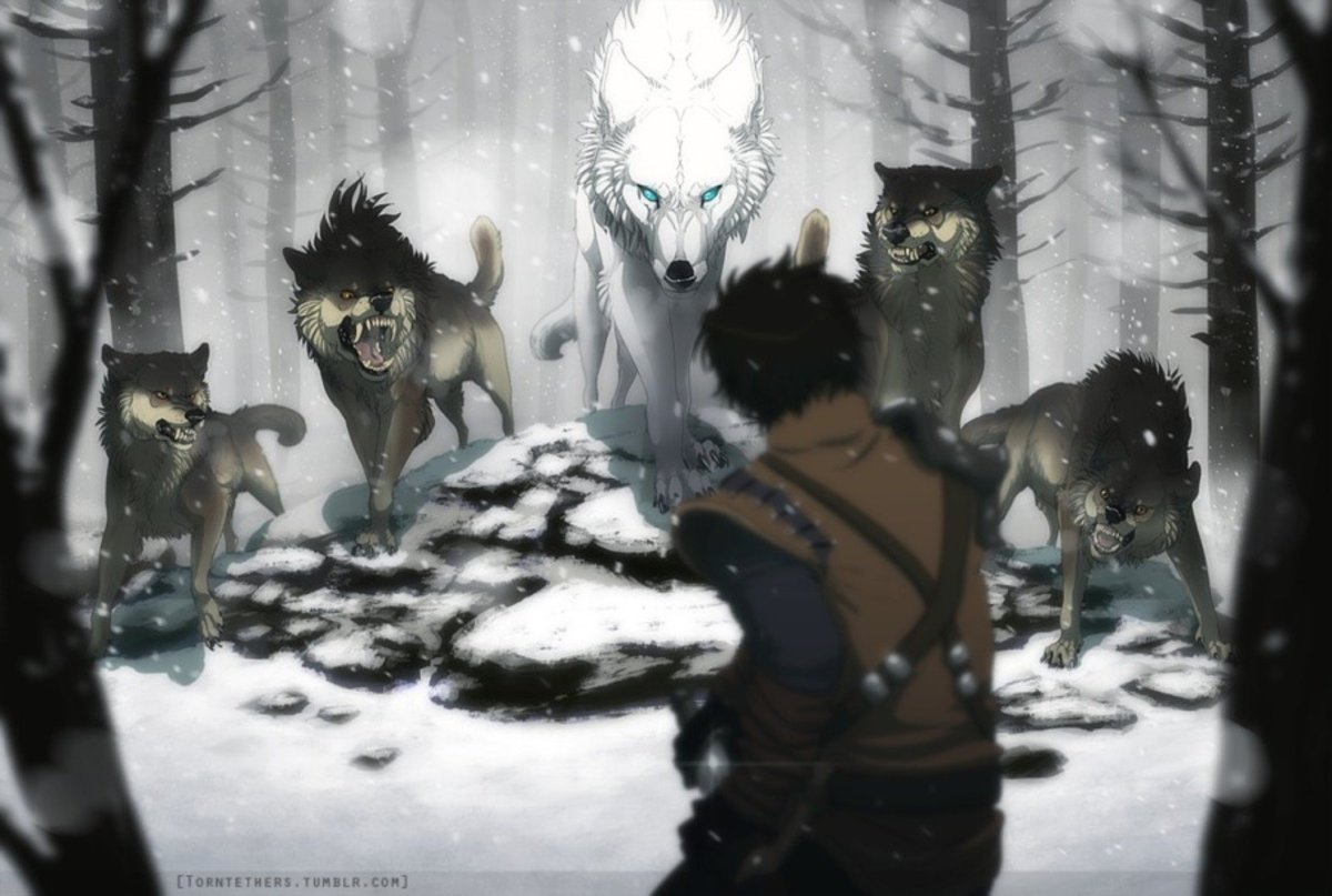 Вожак стаи Волков арт