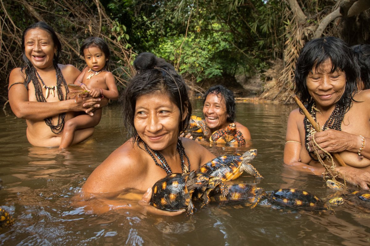 Бразилия Амазонские индейцы
