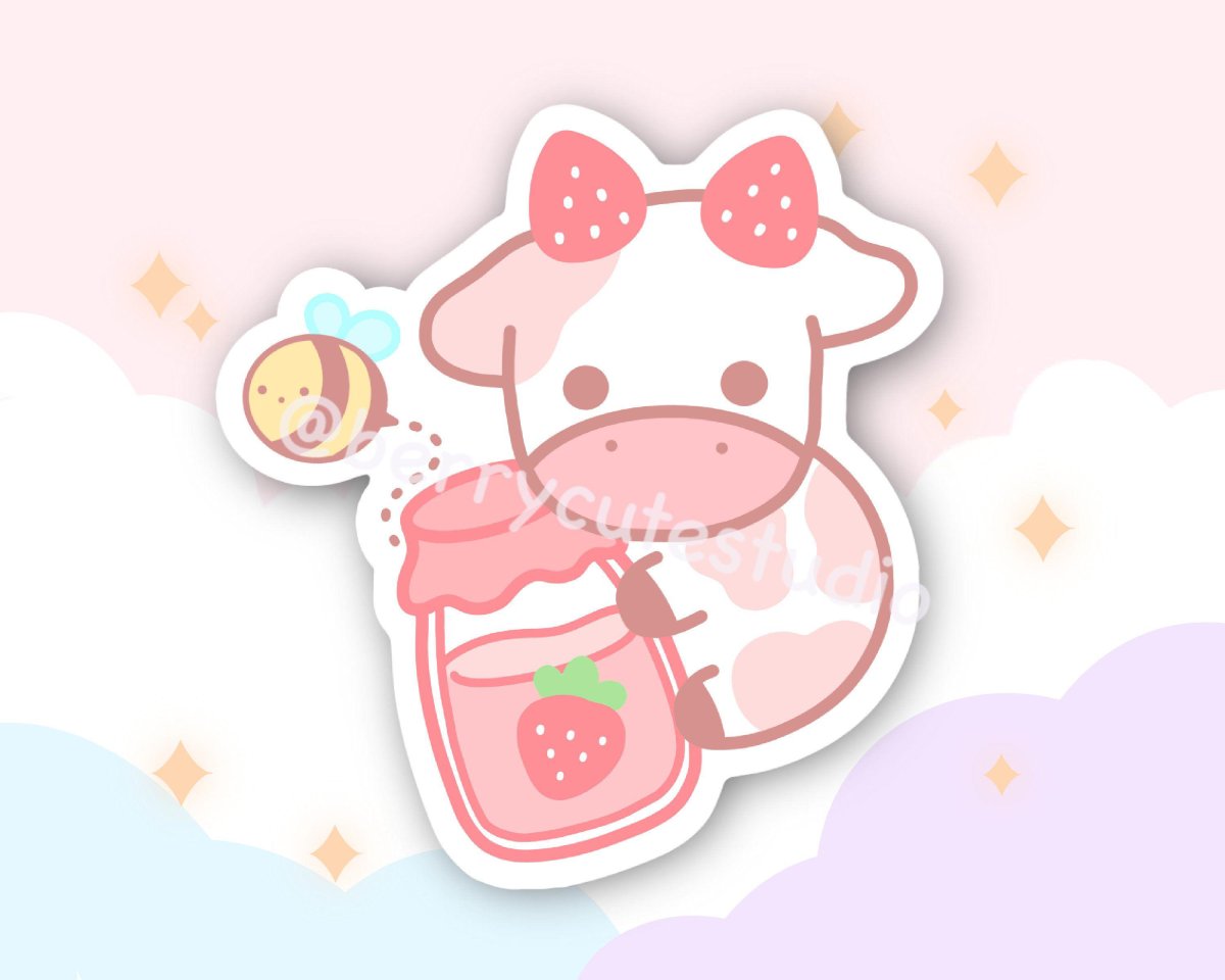 Клубничная корова