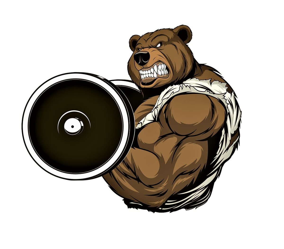 Медведь качок