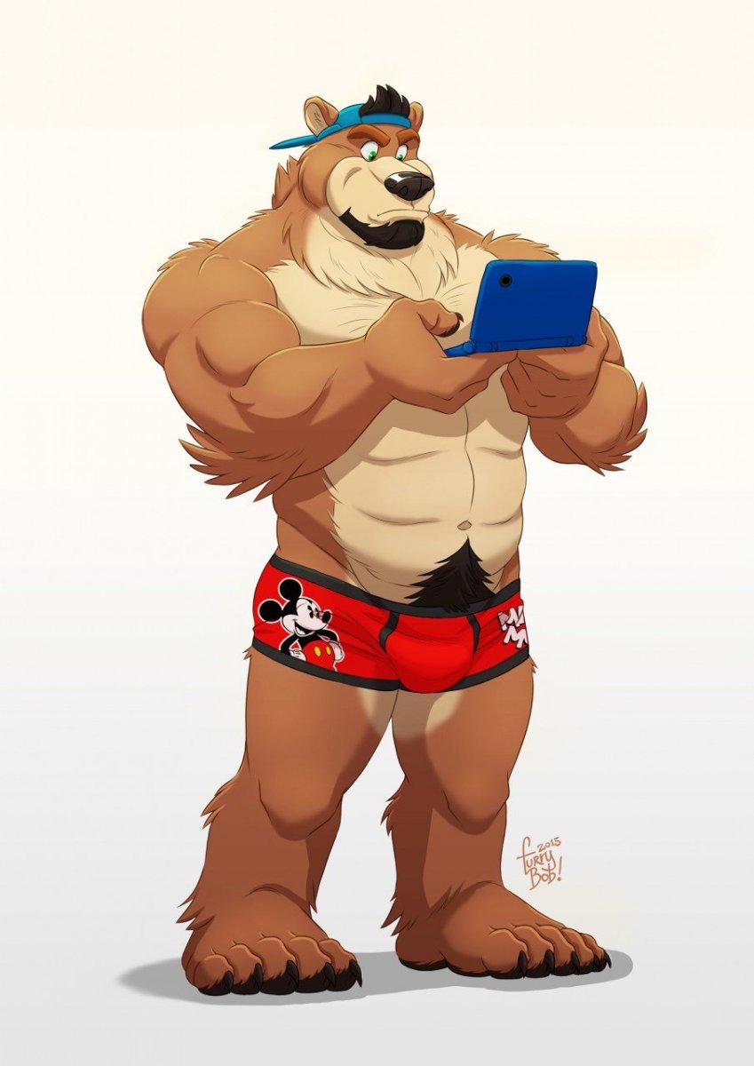 Фурри медведь