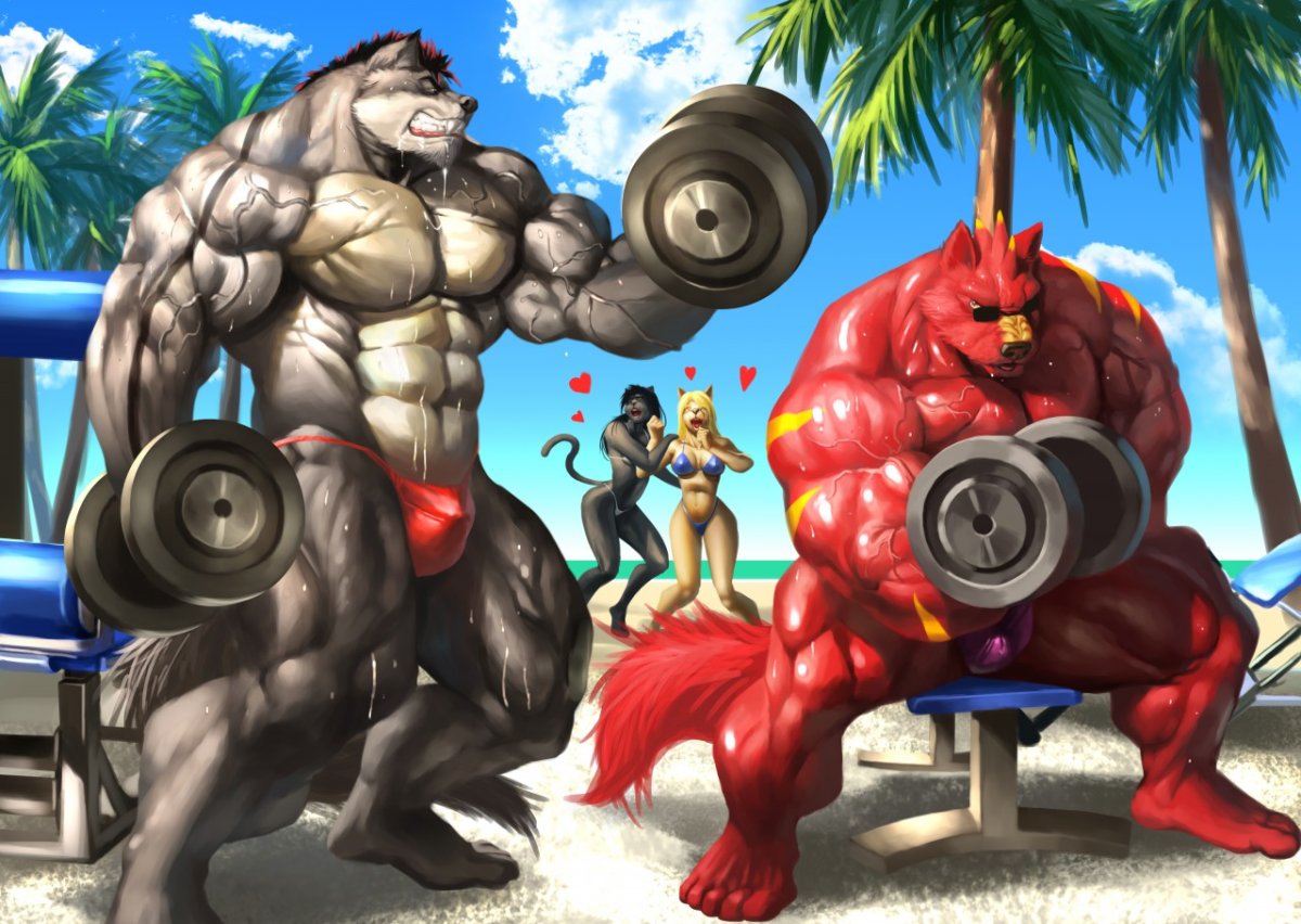 Качки звери аниме