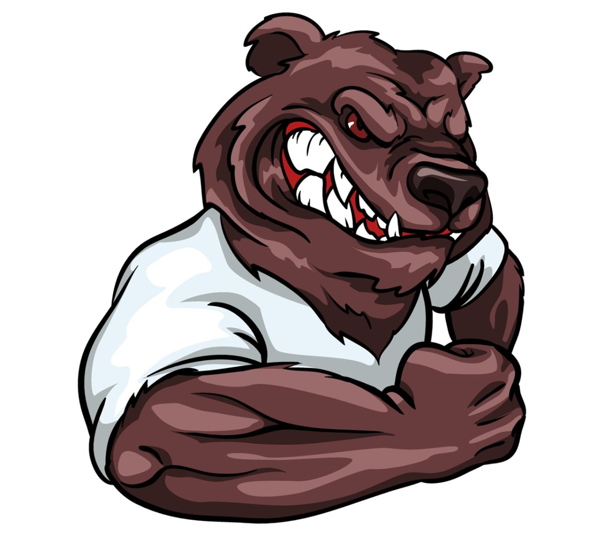 Медведь рисунок