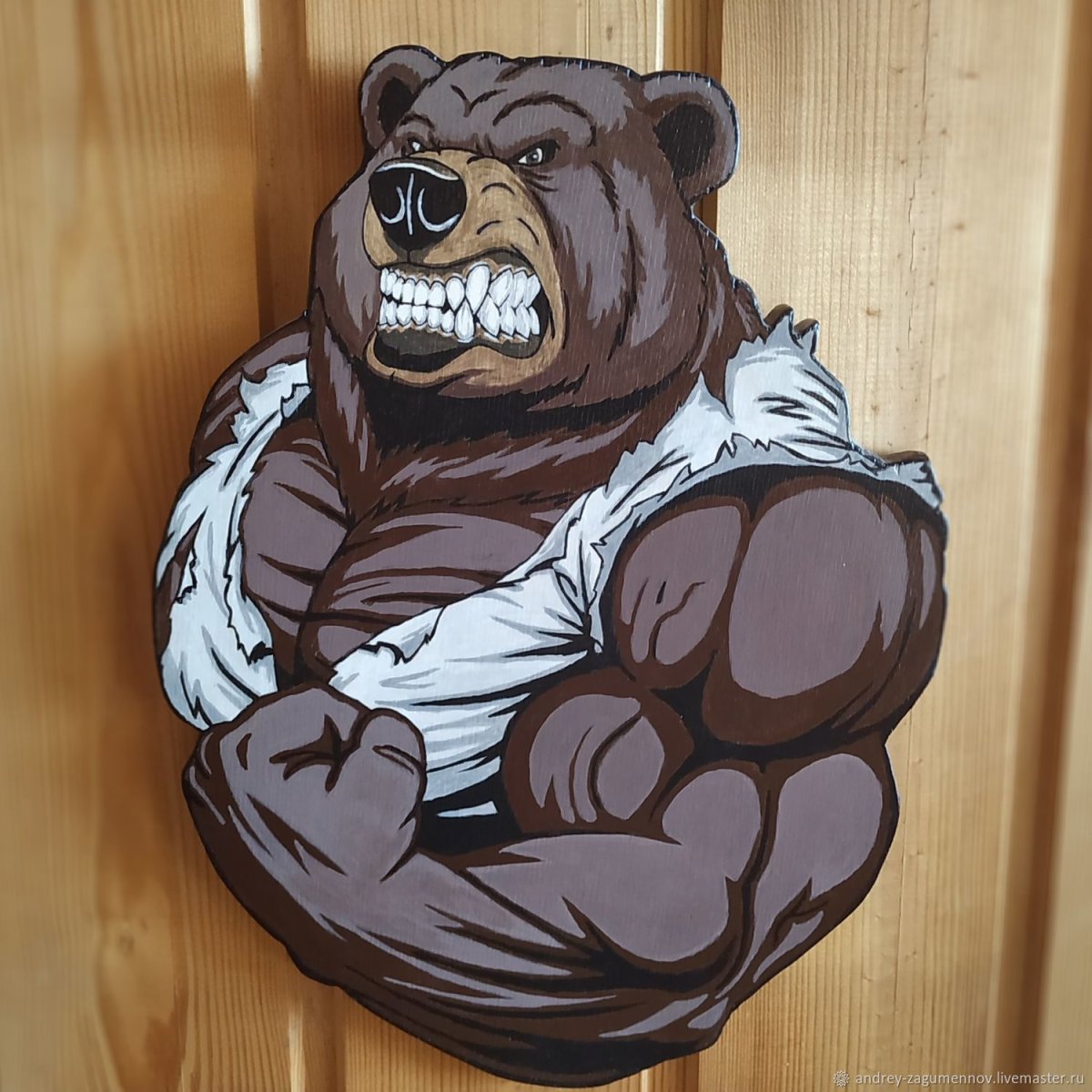 Russian Bear панно