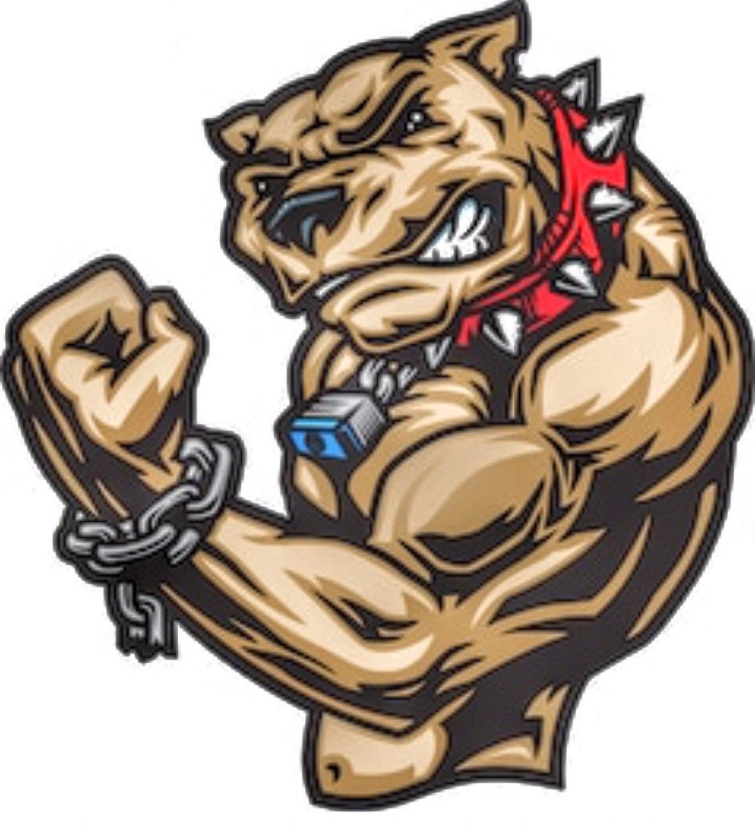 Медведь качок арт