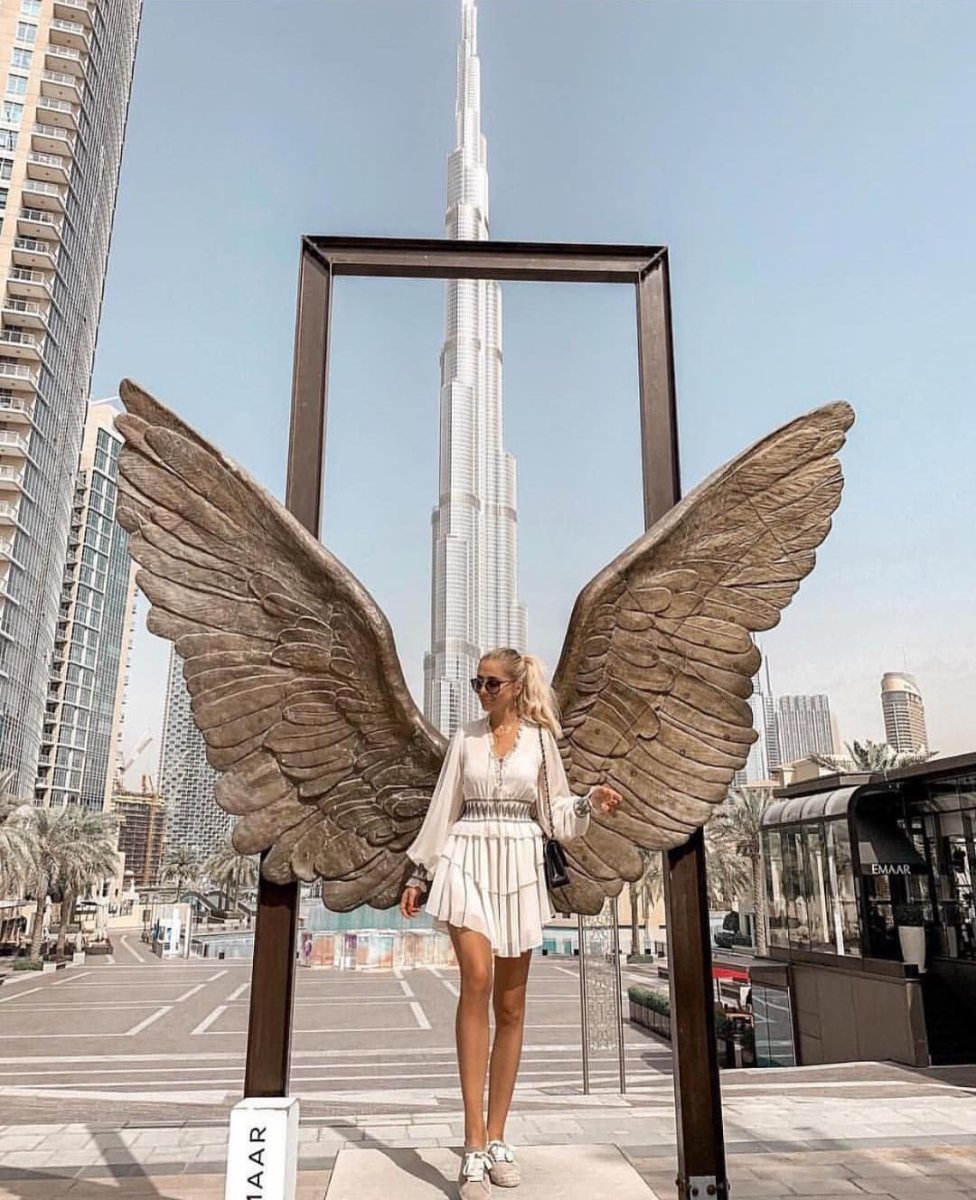 Скульптура Крылья ангела Дубай