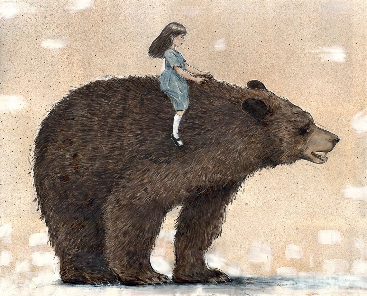 Медведь иллюстрация