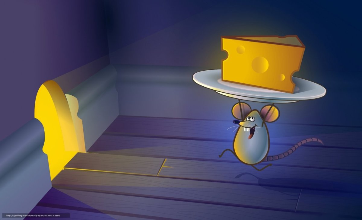 Мышонок на сыре