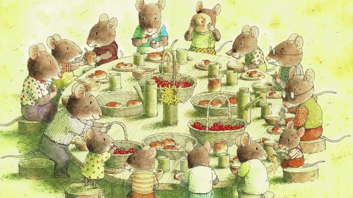 Кадзуо Ивамура 14 лесных мышей